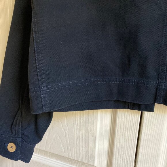 Cropped jacket with pockets - Picture 8 of 9